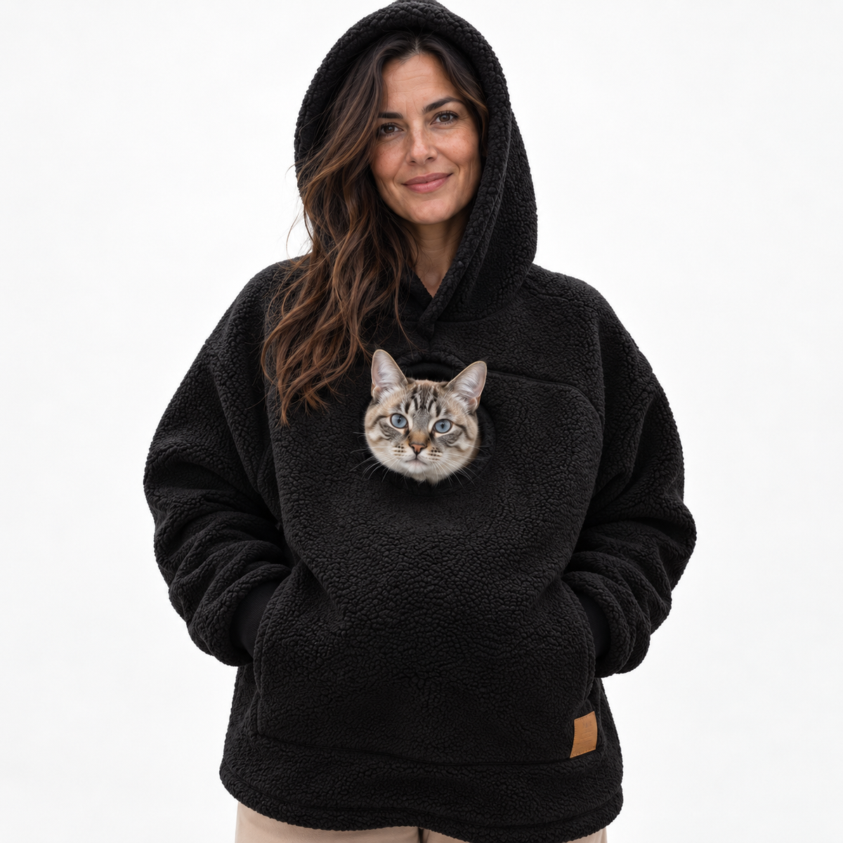 Sudadera con bolsillo para mascota