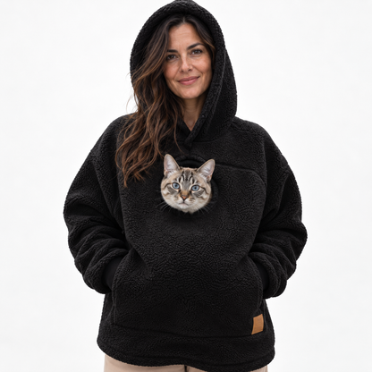 Sudadera con bolsillo para mascota