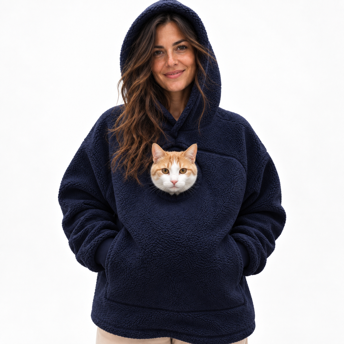 Sudadera con bolsillo para mascota