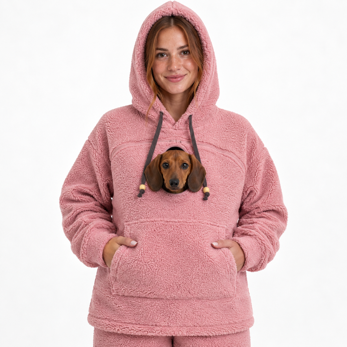 Sudadera con bolsillo para mascota