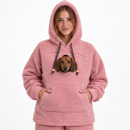 Sudadera con bolsillo para mascota