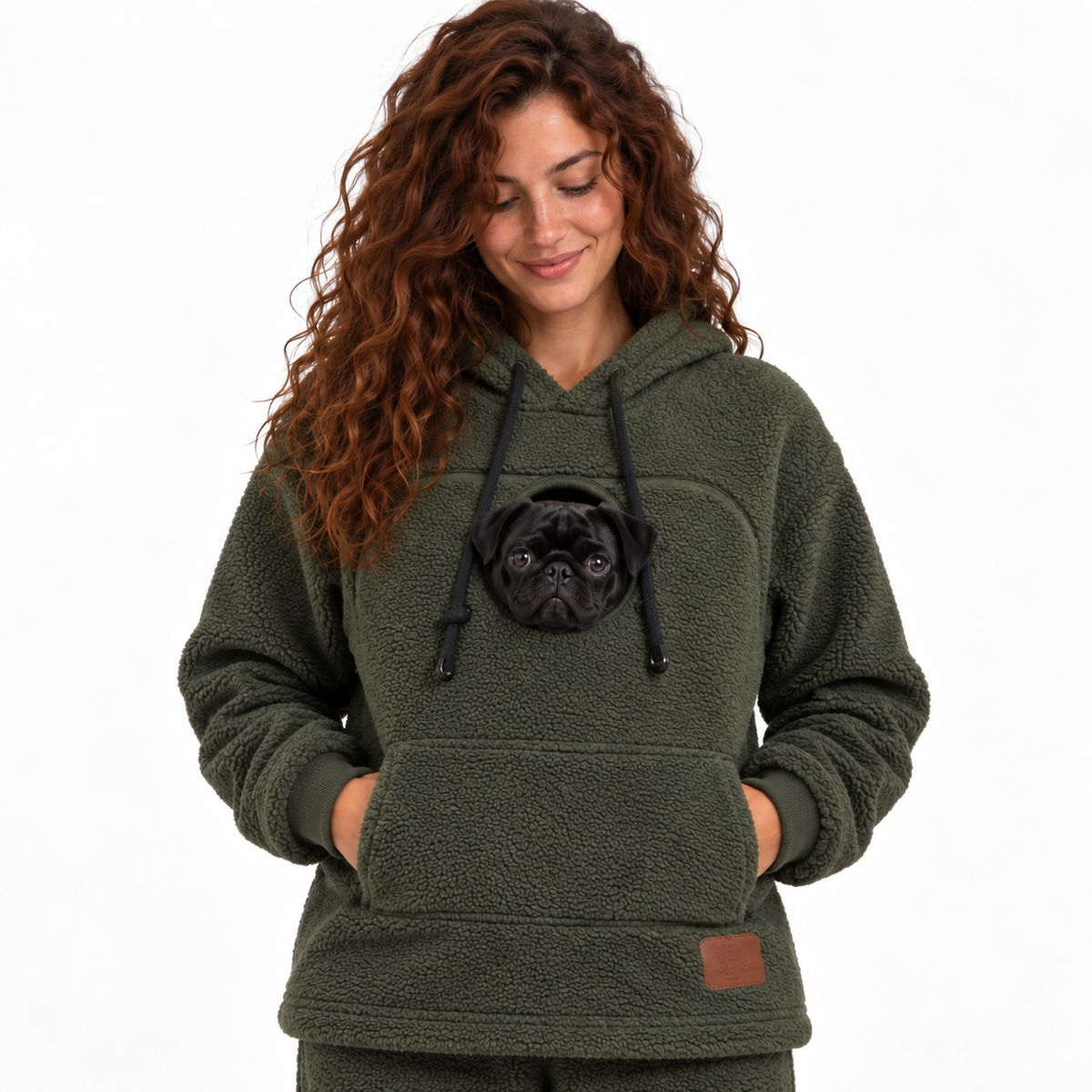 Sudadera con bolsillo para mascota