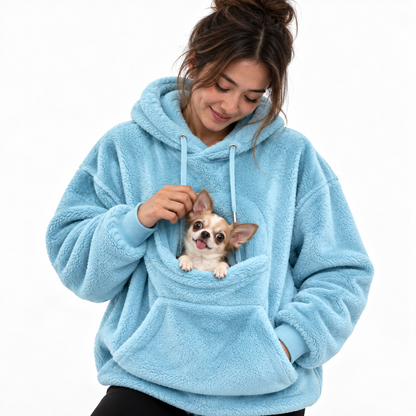 Sudadera con bolsillo para mascota