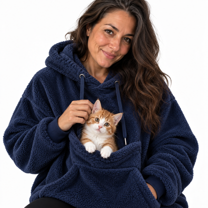 Sudadera con bolsillo para mascota