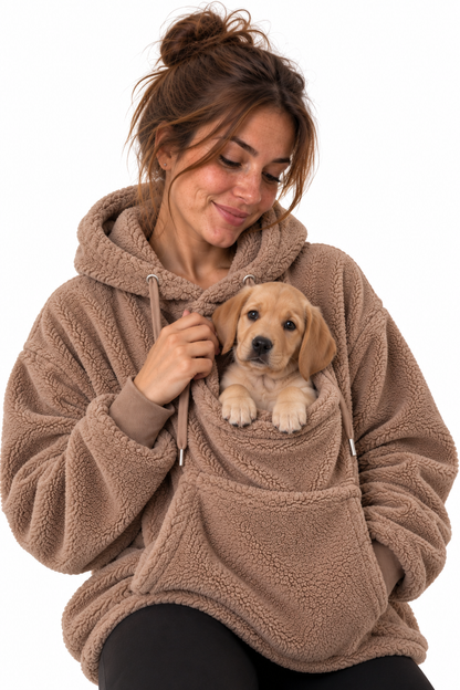 Sudadera con bolsillo para mascota