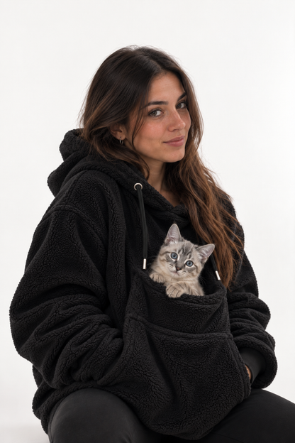 Sudadera con bolsillo para mascota